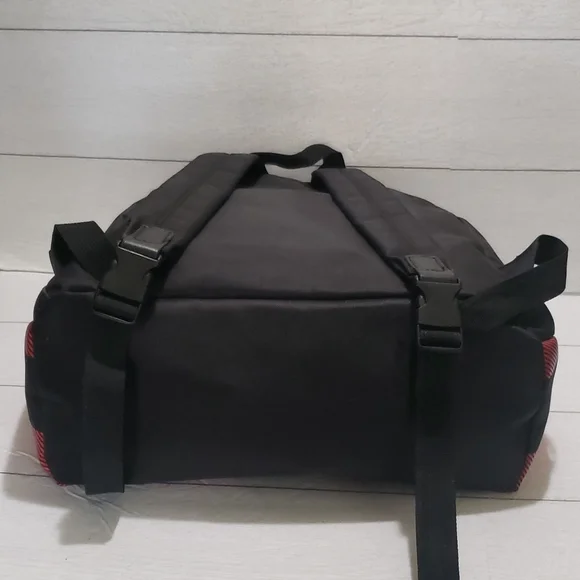 Dsquared2 Wood black and bufalo print backpack